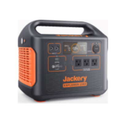 Jackery Explorer 1500 · 1,534 Wh